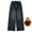 05_Dark Blue, variant on QUOTAY Winter Warm Baggy Jeans Girls Wide Leg Elastic Waist Lined Cargo Trousers Denim Girls Pants for Children 05_Dark Blue,5-6 Years