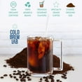 thumbnail image 3 of Cold Brew Organic Coarse Ground Flavored Coffee, Pumpkin Spice Flavor, Dark Roast, Colombian Supremo, Coarse Grind for Cold Brew Coffee & French Press,1 LB, 3 of 8