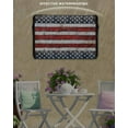 thumbnail image 3 of 4th of July Outdoor TV Cover 60 to 65 Inch Weatherproof, Independence Day Blue Star Red Stripe 600D Oxford TV Covers with Waterproof Zipper, Outside Flat TV Screen Protector Size 58"W x 37"H x 4.5"D, 3 of 7