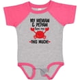 thumbnail image 3 of Inktastic Memaw and Pepaw Love Me Boys or Girls Baby Bodysuit, 3 of 5