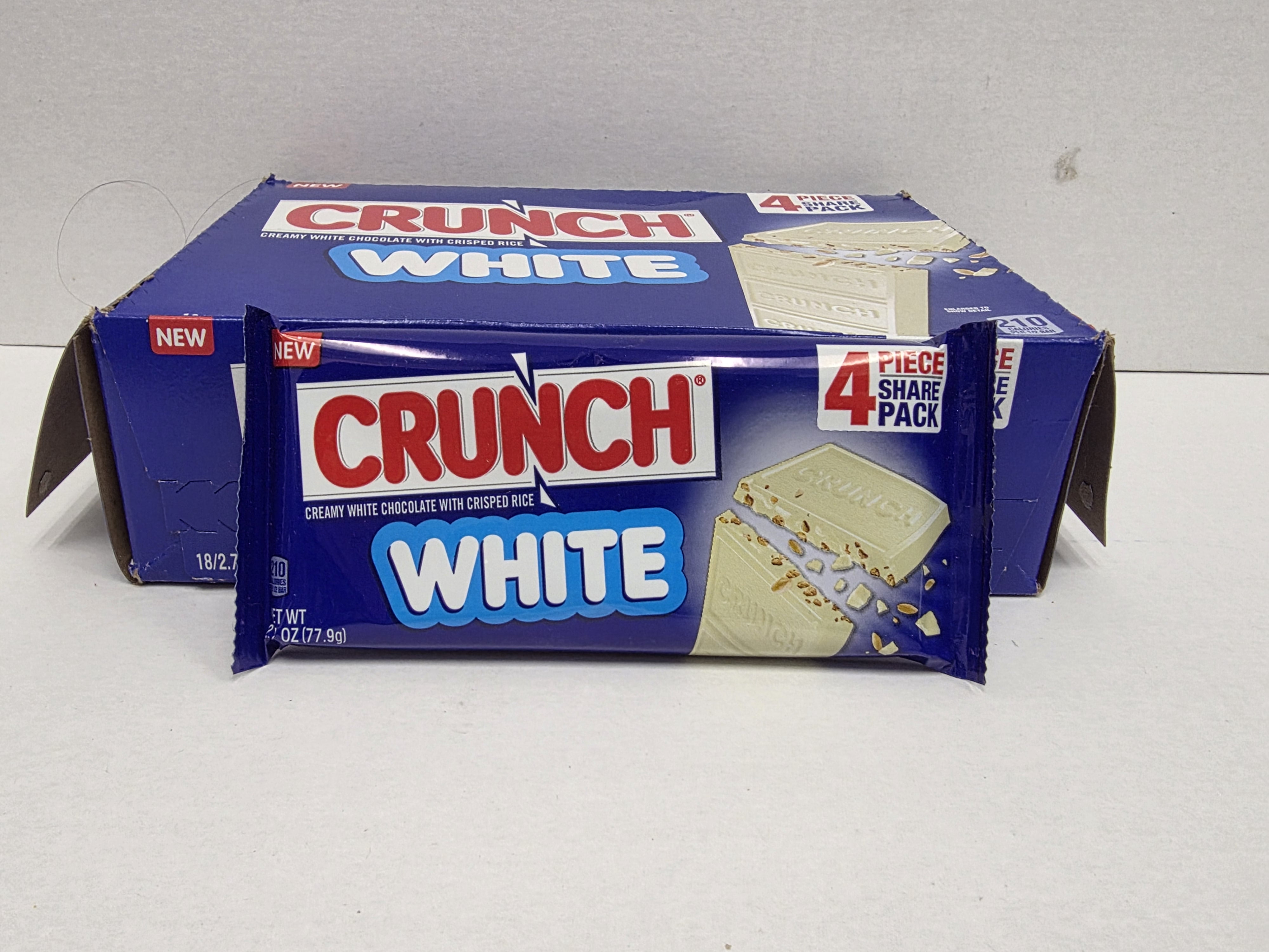 Crunch White Share Size 2.7oz 18ct