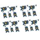 thumbnail image 1 of 20 Piezas BL1830 Batería de Iones de Litio BMS PCB Placa de Protección de Carga para 18V Herramienta Eléctrica BL1815 BL1860 LXT400 Bl1850, 1 of 5