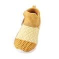 thumbnail image 1 of B91xZ Chaussures Bébé Garçons Filles Course/marche Espadrilles Sport, Jaune 9.5, 1 of 3