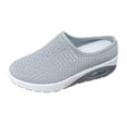 thumbnail image 2 of Diabetic Shoes for Women,Orthopedic Slip-On Walking Shoes with Air Cushion，Comfort Slip On Shoes with Arch Support, Breathable Knit Upper, 2 of 6