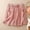 Pink, variant on FRSASU Linen Shorts for Women Elastic Waisted Drawstring Casual Loose Comfy Solid Summer Short with Pockets White