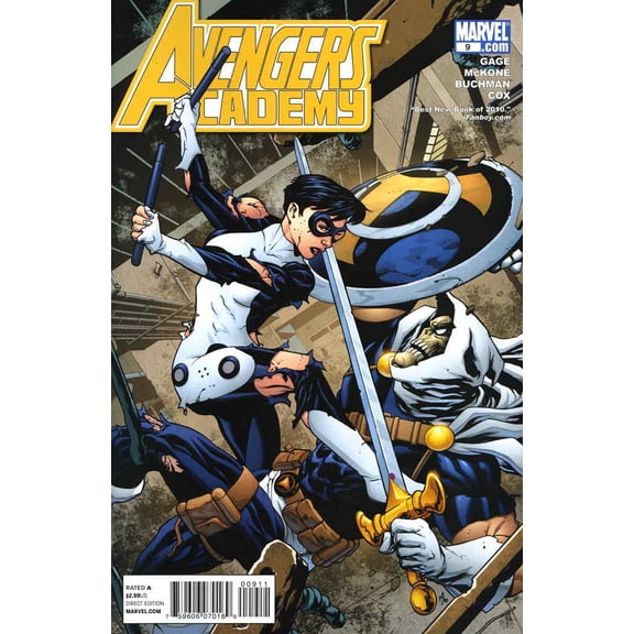 Avengers Academy #9 VF ; Marvel Comic Book