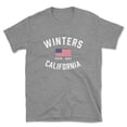 thumbnail image 1 of Winters California Patriot Men's Cotton T-Shirt, 1 of 1