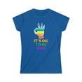 thumbnail image 4 of It's OK to Be Gay LGBTQ Queer Pride Day Rainbow Lesbian Gay Women Tops, 4 of 8