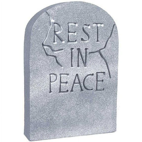 Super Thick Halloween Tombstone Prop