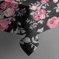 thumbnail image 5 of Pioneer Flower Floral Print Pattern Square Tablecloth,Waterproof Square Table Cover,Wipeable Spillproof Washable Table Cover for Home Kitchen Party Decor 60"x60"(152x152cm), 5 of 6