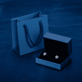 thumbnail image 6 of SHETINAR Moissanite 1ct Heart earrings with Single diamond, S925 sterling silver plated with PT950, suitable for both men and women, with a gift box, a good gift., 6 of 8