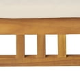 thumbnail image 5 of Noble House Alondra 7 Piece Wooden Patio Dining Set in Teak and Cream, 5 of 12