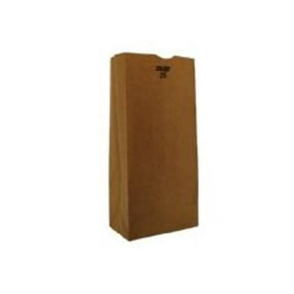 Duro 18424 CPC 25 lbs Recycled Grocery Bag, Brown - Case of 500