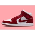 thumbnail image 3 of Ni - ke Air Jordan 1 Mid SE Women Sz 8.5 White/Team Red-Black-White FZ3334-100 Faat Ship, 3 of 5