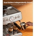 thumbnail image 2 of Máquina de espresso Electactic de 15 bares con doble caldera y molinillo, 2 of 8