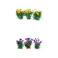 thumbnail image 1 of 2 cajas de flores en miniatura para manualidades, modelo de racimo, materiales de paisaje para arquitectura, modelo de construcción, de Diorama perfke micro paisaje Hierba, 1 of 8