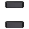 thumbnail image 2 of relayinert for Ultra-Quiet Flame Lamp Diffuser For Aromatherapy Fireplace Shape Flame Lamp rounded black 2Set, 2 of 6