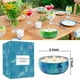 thumbnail image 5 of Velas de citronela Collabell Outdoor, 3 mecha, 240 horas de combustión, 5 of 9