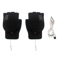 thumbnail image 2 of karymi USB Heating Gloves Winter Heated Mittens Warm-sided Heating Half Hands USB Heating Gloves Students and Women Anti-Slip Ski Hand Gloves Birthday Gifts for Men, 2 of 5