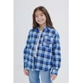 thumbnail image 2 of Disney Lilo & Stitch Button Down Dress Shirt Plaid Little Kid to Big Kid, 2 of 5