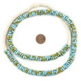 thumbnail image 2 of The Bead Chest Sun & Water Fused Rondelle Recycled Glass Beads (11mm), 2 of 4