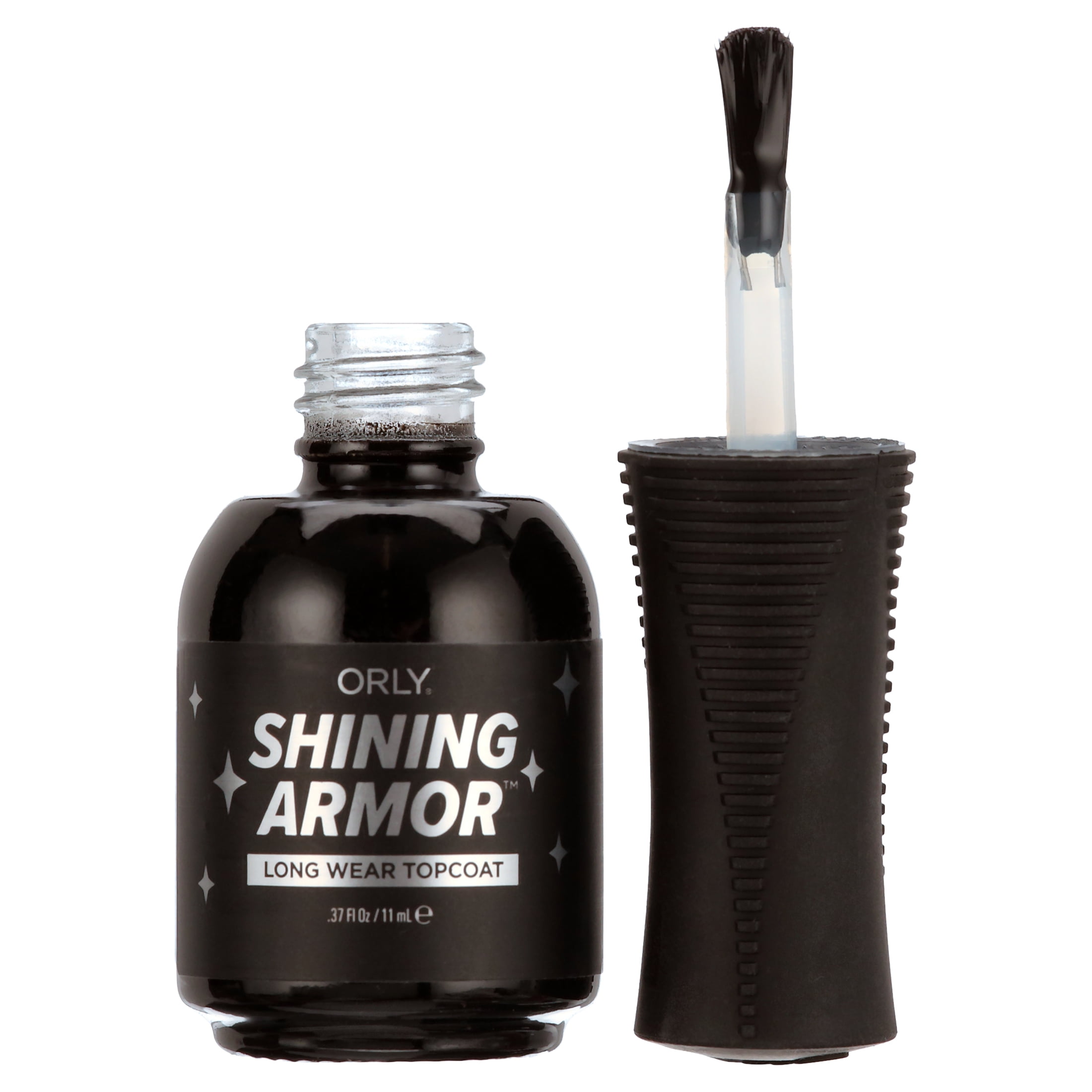 ORLY Shining Armor Nail Top Coat, High-Gloss Protective Finish, 0.37 fl oz