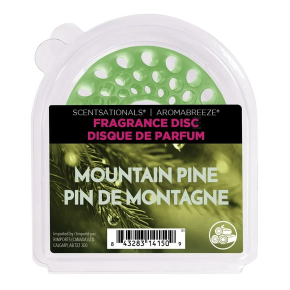 ScentSationals AromaBreeze Fragrance Disc - Mountain Pine, Fragrance Disc