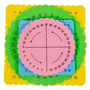 Craft County Kumihimo Disk Set - 4 Disc Pack with Round and Square Bracelet Braiding Boards for 1.5mm Cord and Smaller