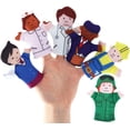 thumbnail image 5 of Betterline Happy Helpers Multi-Character Finger Puppets with E-Book, 12-Piece Set, 5 of 9