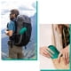 thumbnail image 5 of Funda para gafas de sol Fintie Hard EVA Shell a prueba de golpes, color verde, 5 of 6