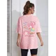 thumbnail image 3 of Playera Manga Corta Mujers Melody Oversized Adorable T-shirt, 3 of 8
