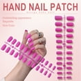 thumbnail image 3 of RAGUPEL 24Pcs Glue on Nails for Women,Rose Red Nail Wraps for Short Nails,Matte Finish Nail Tips Square,Press on Nail for Daily Life,Style1, 3 of 7
