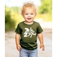 thumbnail image 2 of 2Rex Second Birthday Shirt Toddler Boys 2nd Birthday Tee Party Outfit Military Green Shirt 2T, 2 of 5