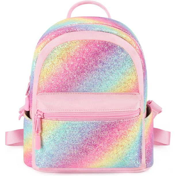 Mini Backpack for Girls Kids Rainbow Purse Walmart