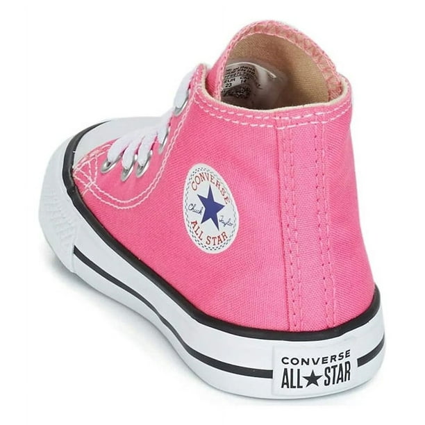 Tenis Converse Chuck Taylor All Star en Bota de Lona Bebé Rosa