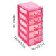 thumbnail image 3 of Estuche organizador de cajón de escritorio mini de plástico | Cajones extraíbles | Caja de almacenamiento de píldoras de joyería de abalorios | Soporte de artículos pequeños para escritorio de baño, 3 of 4