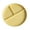 Yellow, variant on SENSHENGXIN Dinnerware Divided Plate Blue Compartment White Yellow Abs Balanced Diet Deep Blue Deep Green Easy to Clean Green Yellow