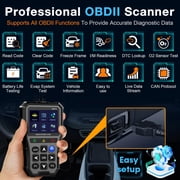 SPEEDWOW OBD2 Scanner, Car Code Reader Diagnostic Tool with Battery Tester, Check Engine Code Reader with Live Data, Cloud Printing, DTC Lookup, Freeze Frame, Car Scanner for All Vehicles Since 1996