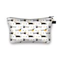 thumbnail image 1 of Bolsa de cosméticos con estampado de perro salchicha para mujer, monedero de moda para compras, bolsa de almacenamiento de maquillaje para niña, estuche de cosméticos, regalo, neceser qiuyongming unisex, 1 of 2