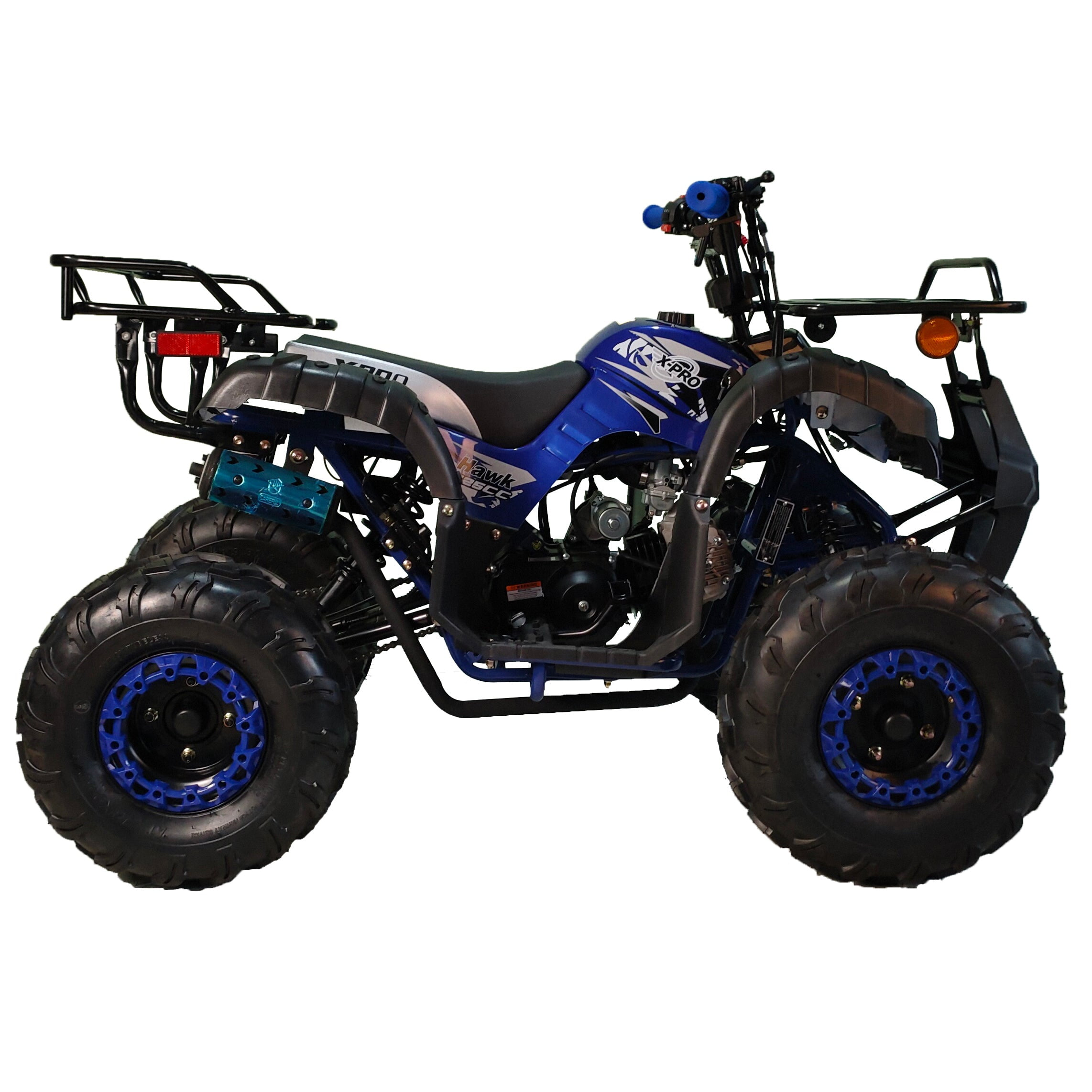 X-Pro Brand New 125cc Gas ATV, Automatic Transmission w/Reverse Remote Control Off-road Big 19"/18" Tires
