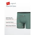 thumbnail image 4 of Hanes Originals Boys' SuperSoft Boxer Brief Underwear, Multicolor, 5-Pack, 4 of 7