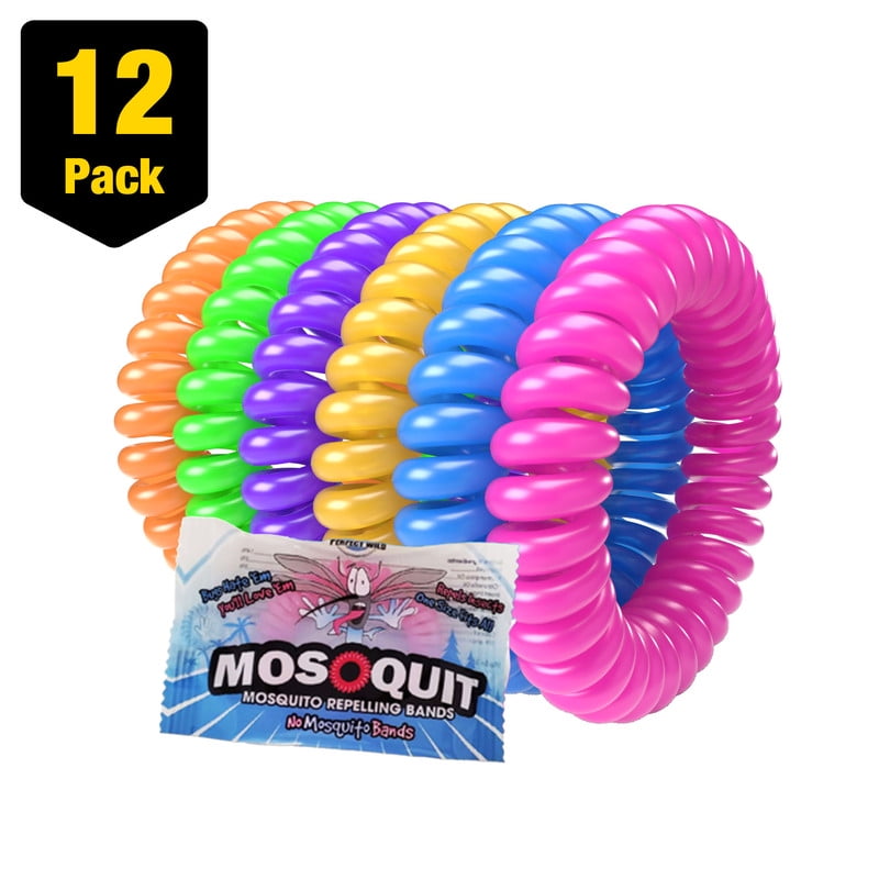 ZekPro Mosquito Repellent Bracelets 12 Pack, AllNatural Insect