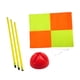 thumbnail image 3 of Bandera de esquina de fútbol, accesorios de entrenamiento para campo de fútbol, suministros de equipo de bandera deportiva, práctica multiusos Base roja de poste de 15 m., 3 of 8