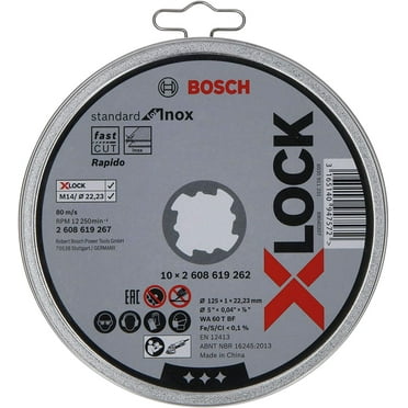 Bosch Professional 2608619267 Pack of 10 Straight Cutting Disc Standard