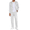 White, variant on Men's Suits 2 Piece Slim Fit Suit Set 2 Button Lightweight Casual Knit Blazer Suit Jacket Pants