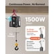 thumbnail image 5 of Cabrestante eléctrico VEVOR 2 en 1, 500 kg, capacidad 1500 W, 5 of 9