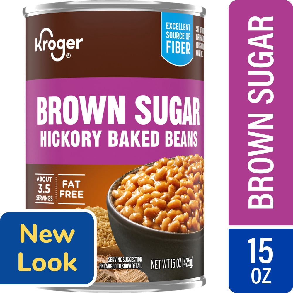 Kroger Brown Sugar Hickory Baked Beans 15 oz - 5 Pack