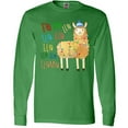 thumbnail image 3 of Inktastic Cute Christmas Fa Lla Llama Long Sleeve T-Shirt, 3 of 5