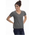 thumbnail image 1 of Sierra Socks T-Shirts à Col en V pour Femmes (m, Gris Chiné), 1 of 2