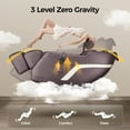 thumbnail image 3 of BOSSCARE Full Body Massage Chair and Recliners Zero Gravity Shiatsu for Relaxation, Brown, 3 of 14